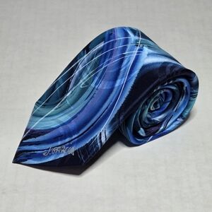 J. Garcia Tie 100% Silk "Snake in Juggling Snow" Collector's Edition EUC Jerry